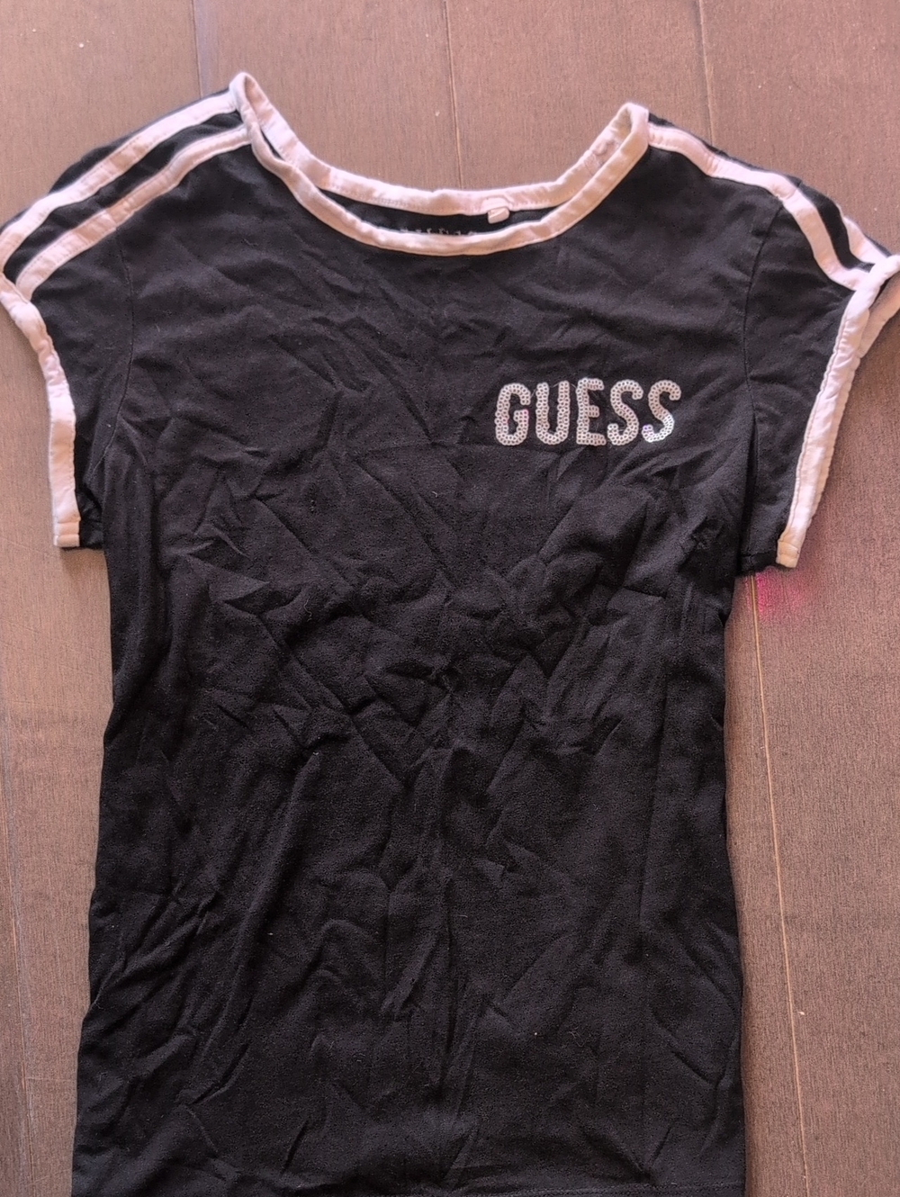 GUESS Black Short Sleeve Tee